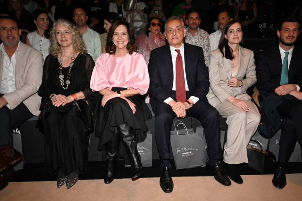 Asistentes en el front row del desfile de Pablo Erroz en MBFWM