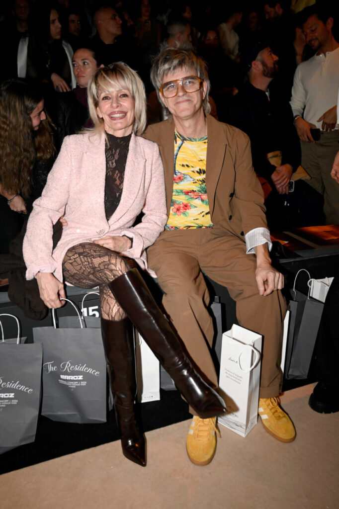 Asistentes en el front row del desfile de Pablo Erroz en MBFWM