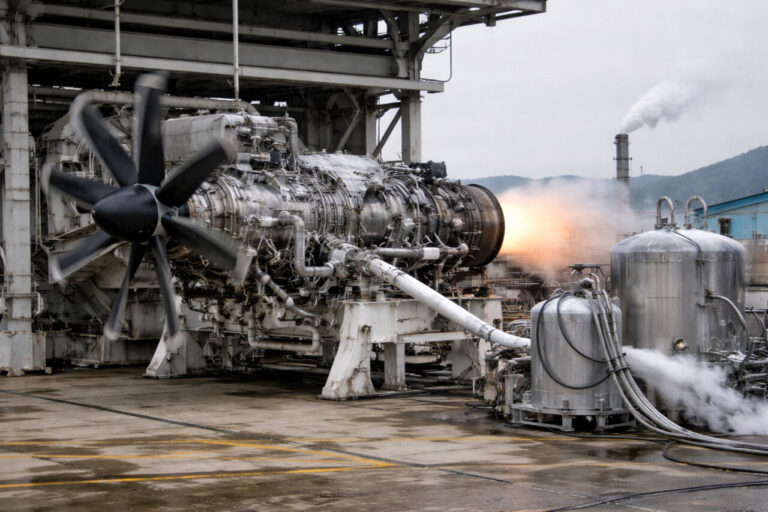 Motor turbohélice de hidrógeno líquido AEP100 en pruebas de rendimiento