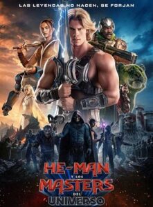 Póster de He-Man y los Masters del Universo con personajes icónicos