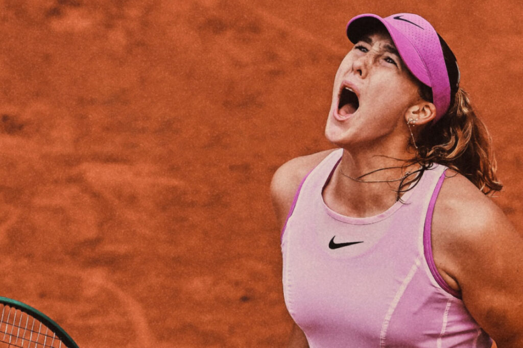 Mirra Andreeva celebrando su victoria en Roland Garros 2026