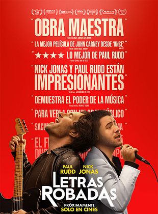 Póster de la película Letras Robadas con actores principales