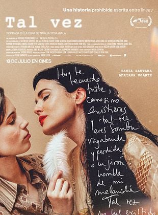 Cartel de la película Tal vez con dos mujeres en primer plano