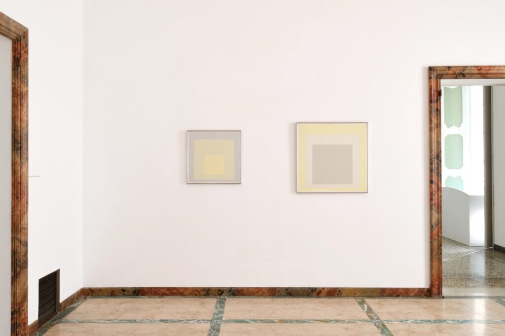 Las meditaciones de Josef Albers 3 Obras de arte abstracto en la Galería Casa de América de Madrid